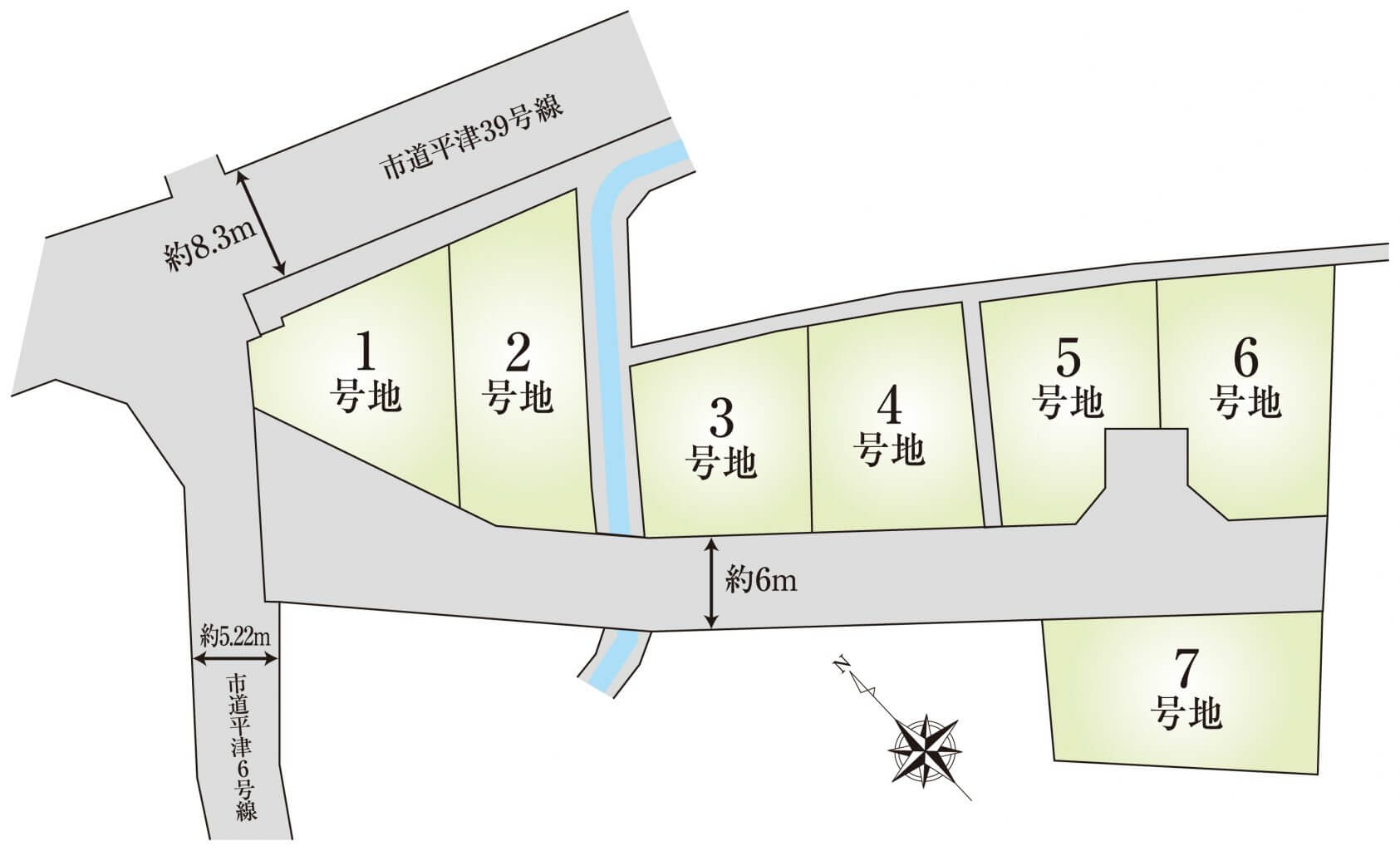 平津6期 区画図(HP用)